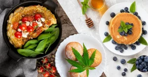 Jedlá s obsahom thc: konopná omeleta, konopné lievance a iné potraviny