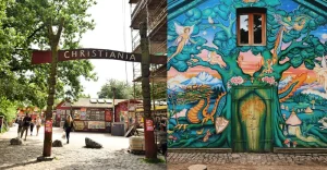 Turizmus a marihuana: Christiania